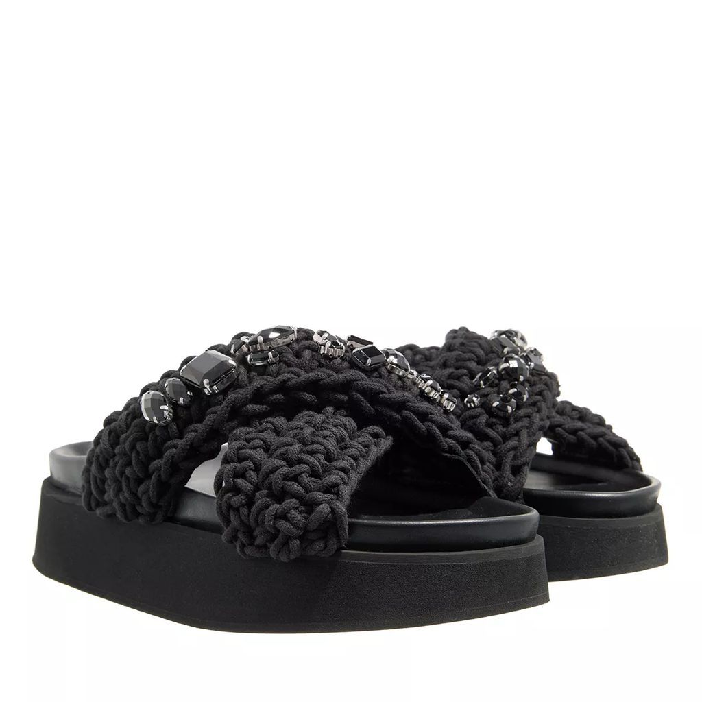 Sandals - Woven Stones Platform - black - Sandals for ladies