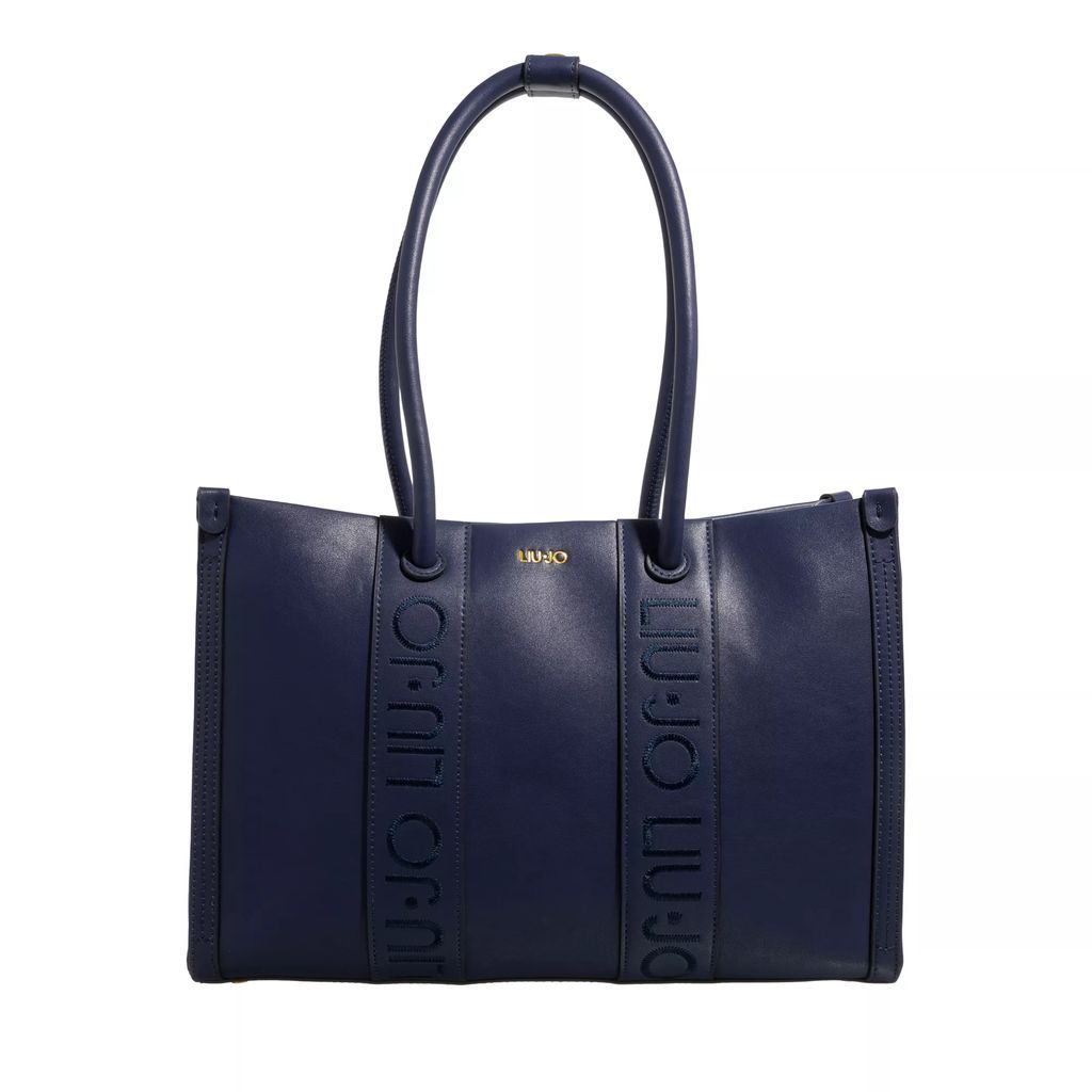 Tote Bags - Ecs L Tote - blue - Tote Bags for ladies