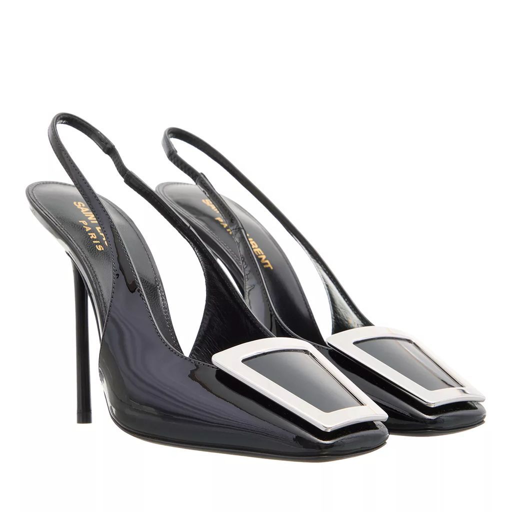 Pumps & High Heels - Maxine Patent Slingback Pumps - black - Pumps & High Heels for ladies