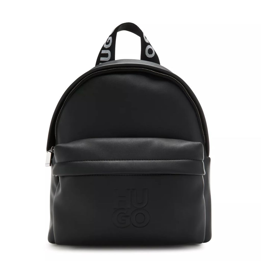 Backpacks - Hugo Boss Bel Schwarze Rucksack 50513080-001 - black - Backpacks for ladies