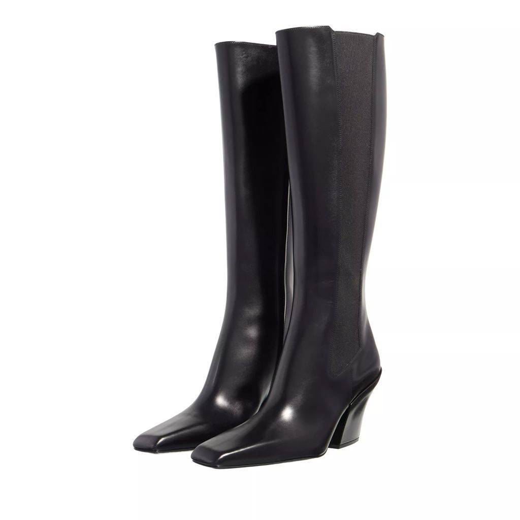 Boots & Ankle Boots - Leather Boots - black - Boots & Ankle Boots for ladies