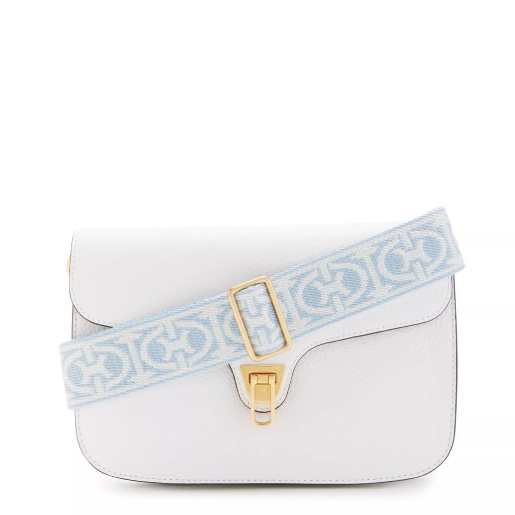 Crossbody Bags - Coccinelle Beat Soft Weiße Leder Umhängetasche E1N - white - Crossbody Bags for ladies