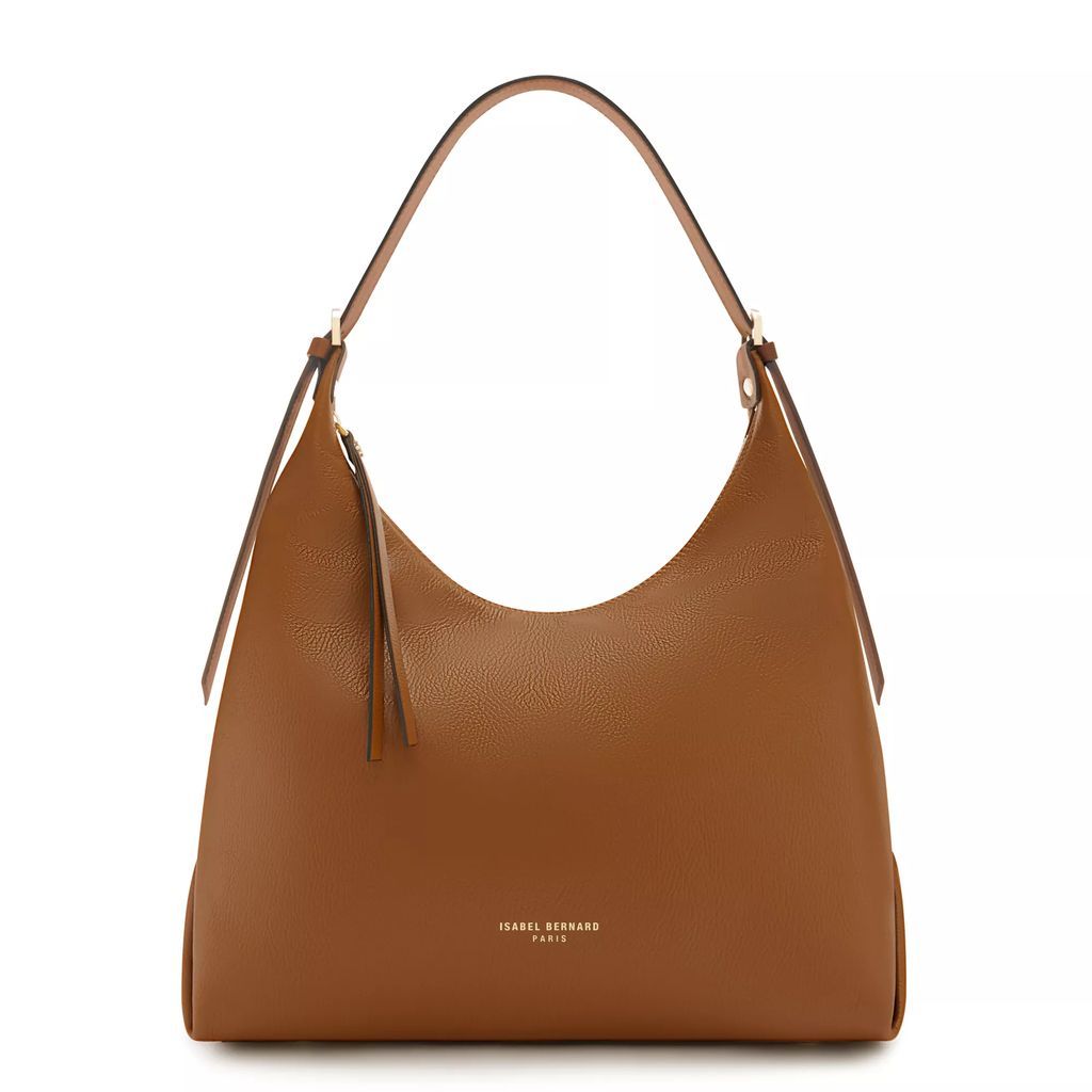 Crossbody Bags - Isabel Bernard Honoré Muriel Cognac Kalbsleder Sch - brown - Crossbody Bags for ladies