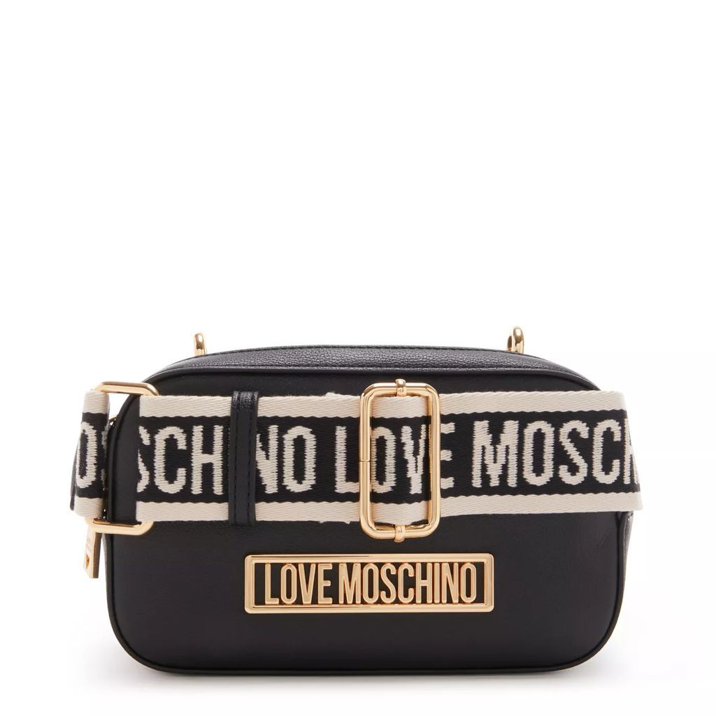 Crossbody Bags - Love Moschino Natural Schwarze Umhängetasche JC414 - black - Crossbody Bags for ladies