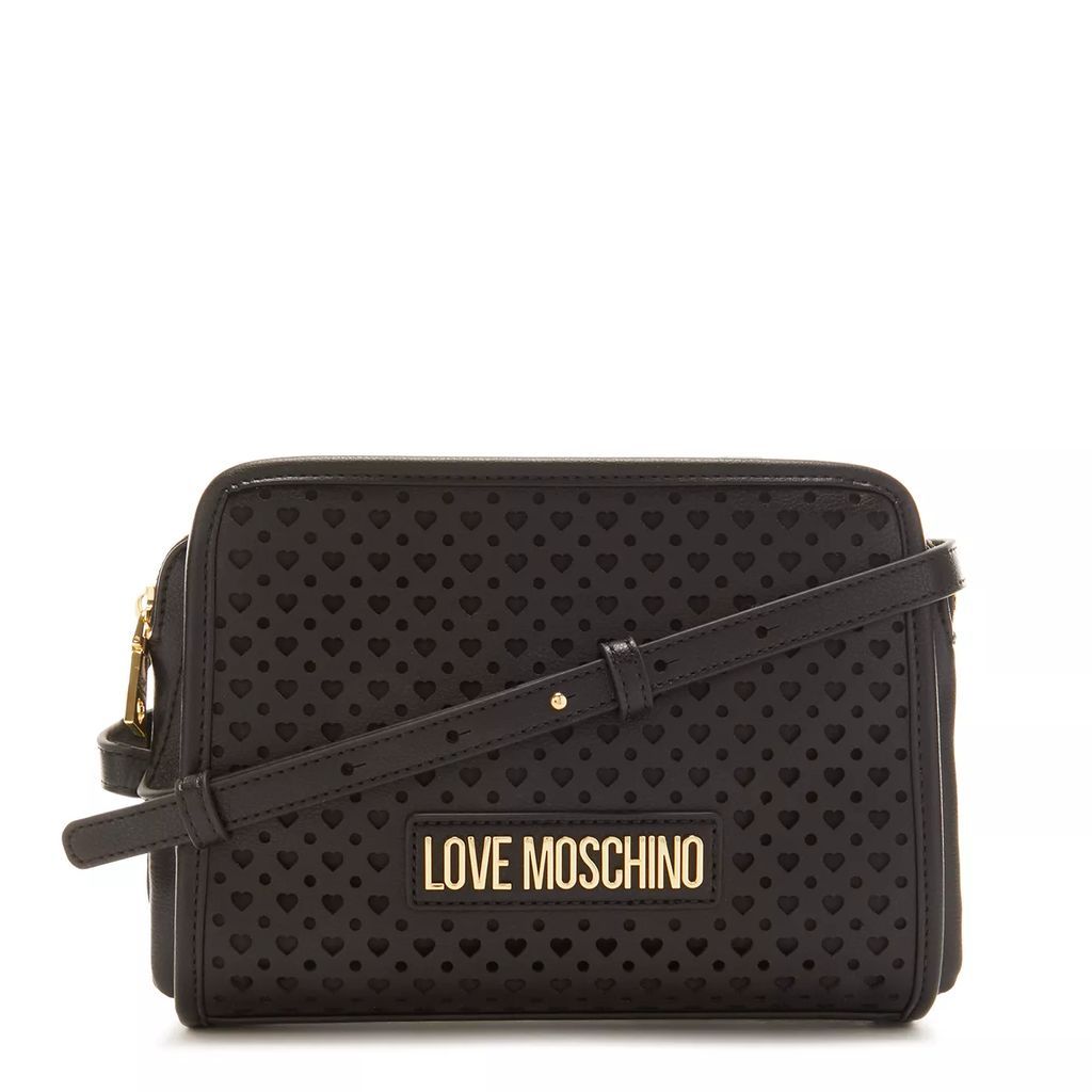 Crossbody Bags - Love Moschino Schwarze Umhängetasche JC4231PP0GKK0 - black - Crossbody Bags for ladies