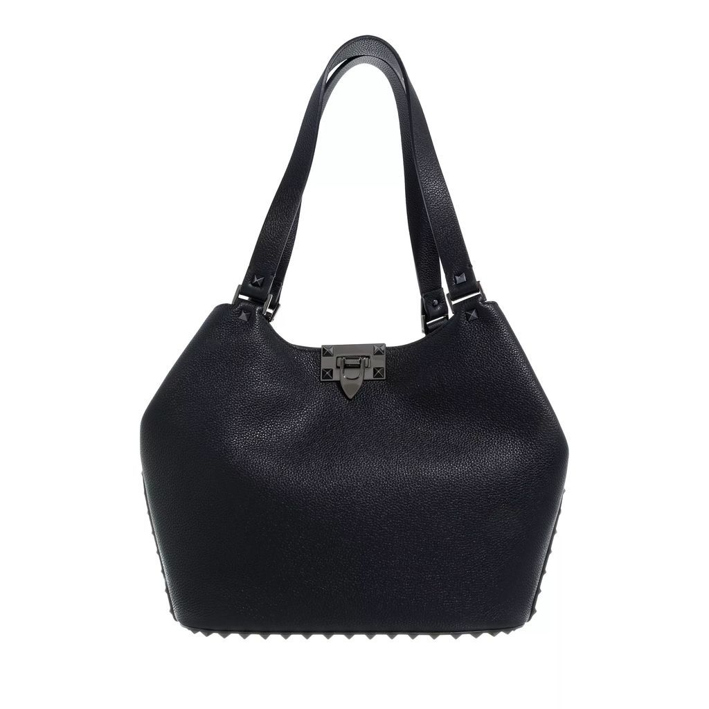 Hobo Bags - Small Tote Rockstud - black - Hobo Bags for ladies