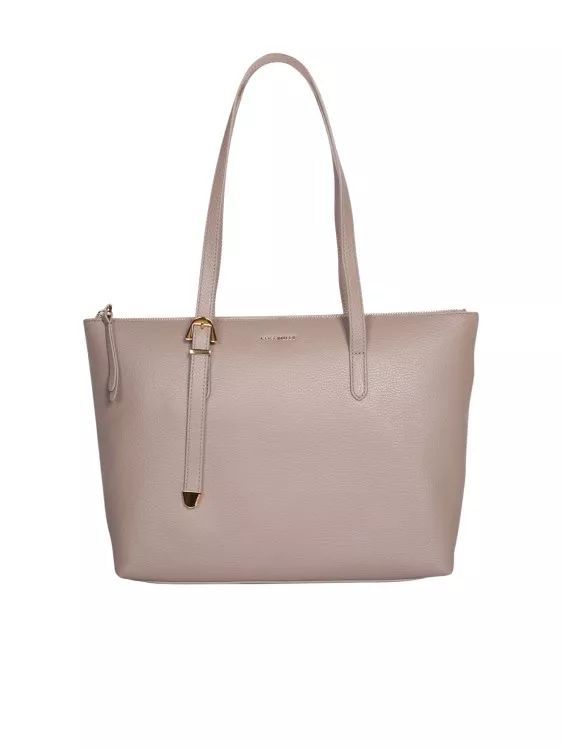 Shopping Bags - Coccinelle Gleen Taupe Leder Shopper E1N15110301N5 - taupe - Shopping Bags for ladies