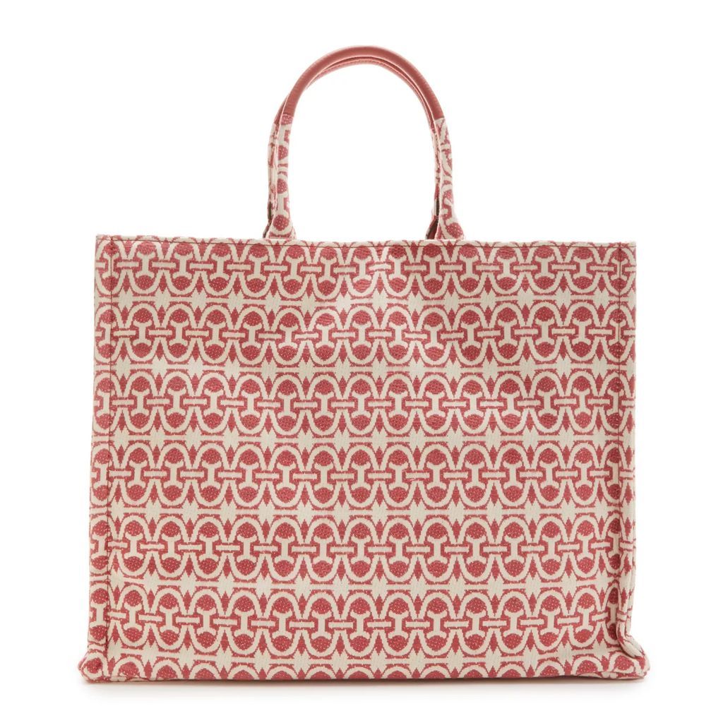 Shopping Bags - Coccinelle Never WitHolz Rosa Leder Shopper E1MBD1 - rose - Shopping Bags for ladies