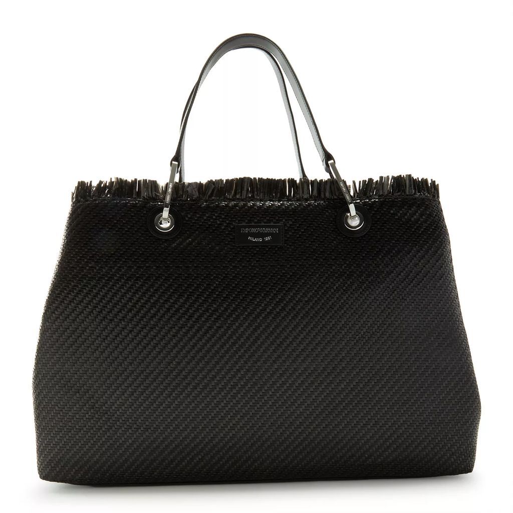Shopping Bags - Emporio Armani MeEA Schwarze Shopper Y3D219-Y398E- - black - Shopping Bags for ladies