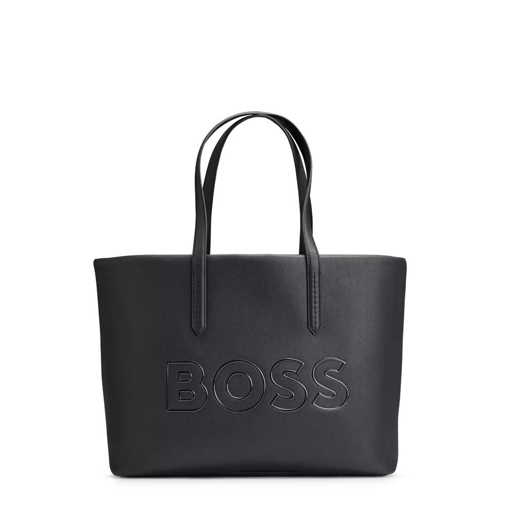 Shopping Bags - Hugo Boss Addison Schwarze Shopper 50517778-001 - black - Shopping Bags for ladies