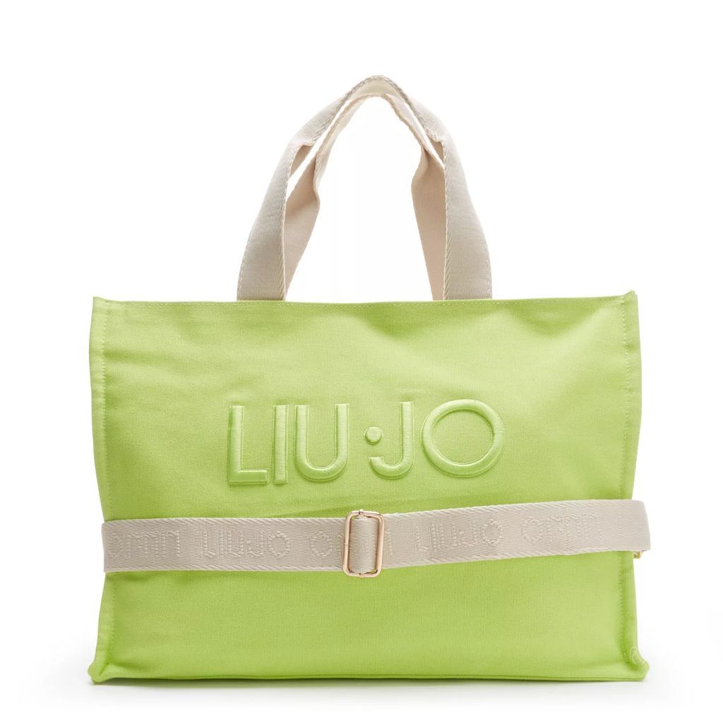 Shopping Bags - Liu Jo Grüne Shopper 2A4023T0300-09K43 - green - Shopping Bags for ladies