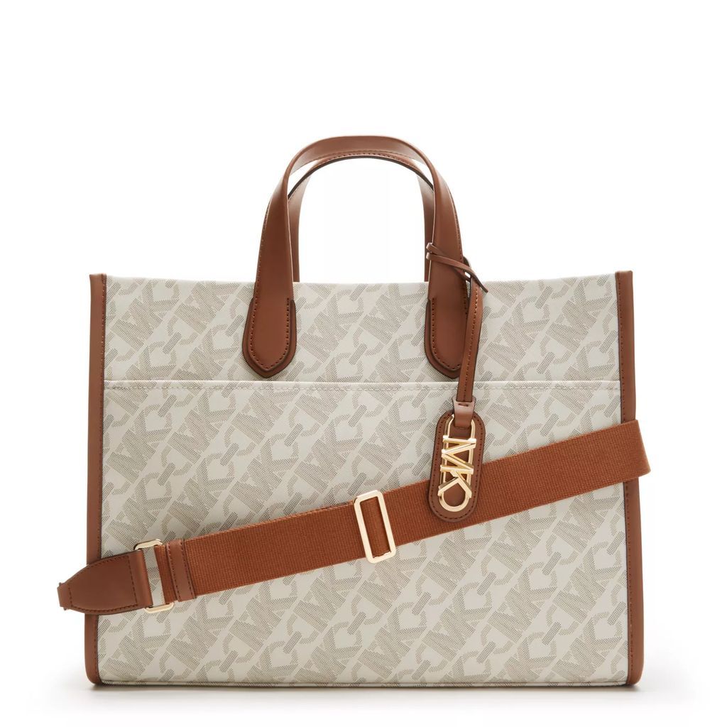 Shopping Bags - Michael Kors Gigi Witte Shopper 30H3G3GT3B-099 - white - Shopping Bags for ladies