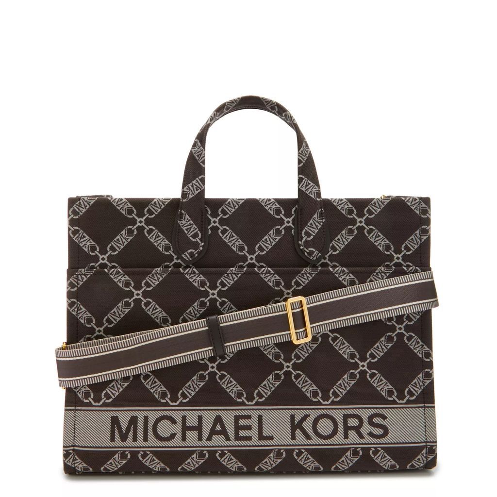 Shopping Bags - Michael Kors Gigi Braune Shopper 30S3G3GT7J-240 - brown - Shopping Bags for ladies