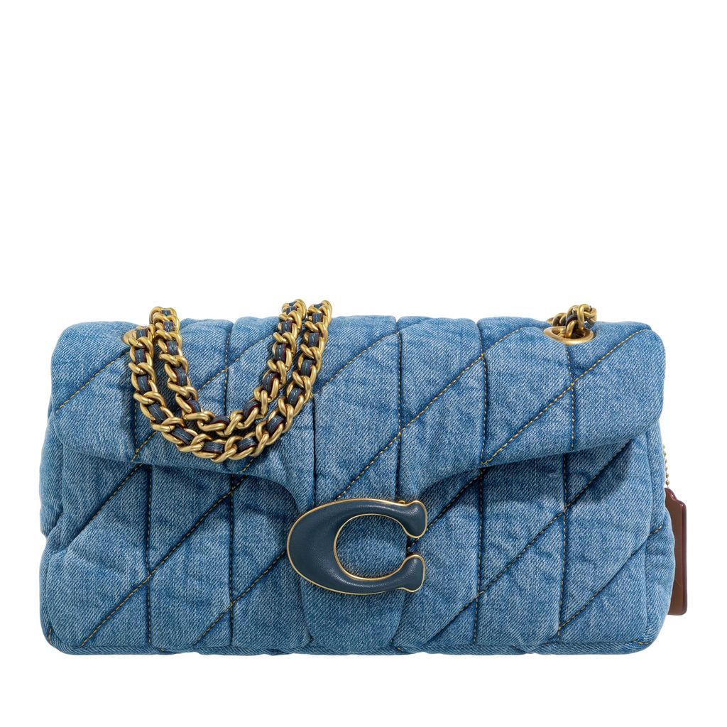 Hobo Bags - Quilted Denim Tabby Shoulder Bag 26 - blue - Hobo Bags for ladies