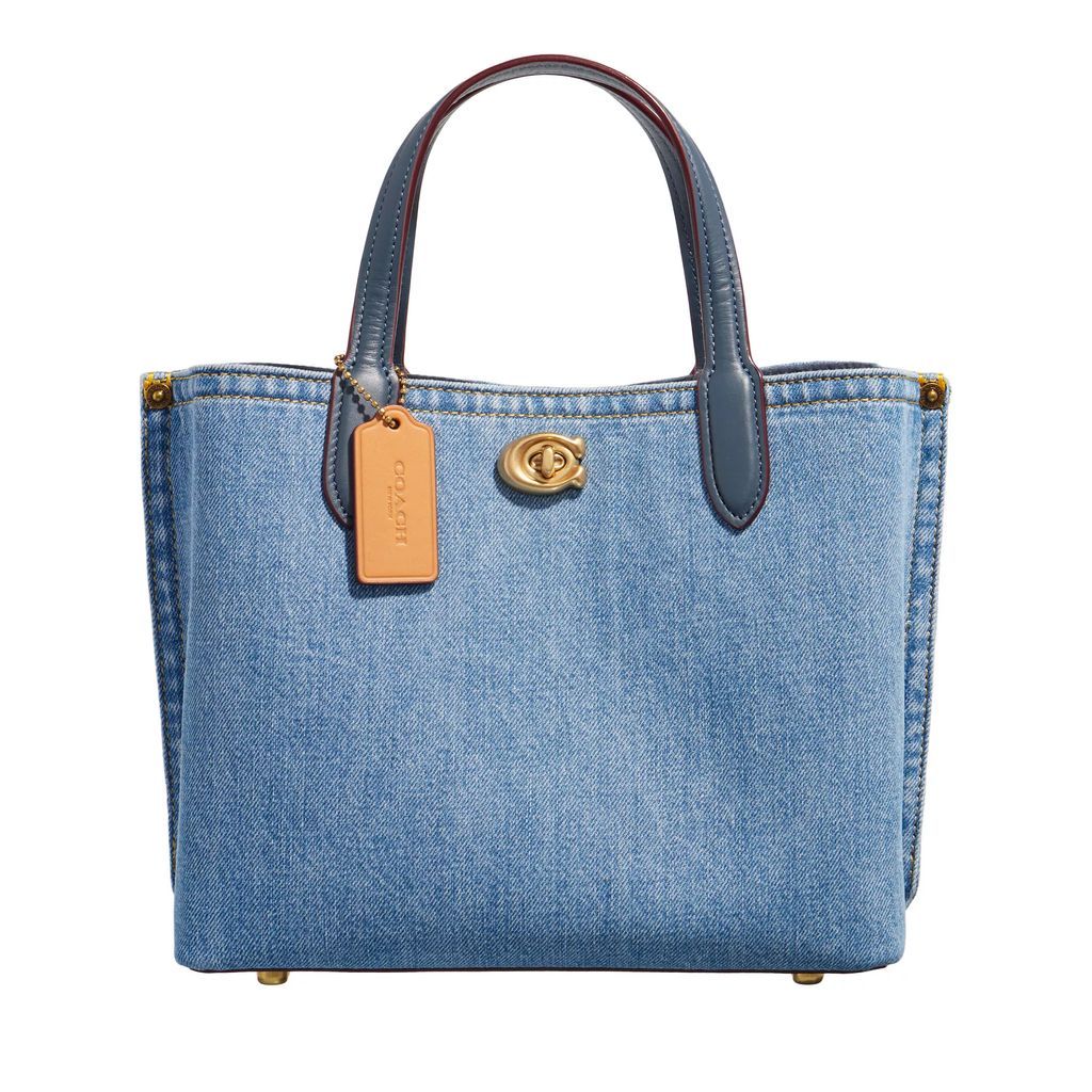 Tote Bags - Denim Willow Tote 24 - blue - Tote Bags for ladies