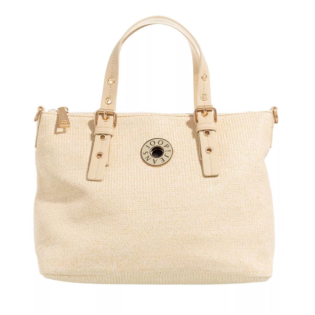Tote Bags - Paglia Silena Handbag Shz - beige - Tote Bags for ladies