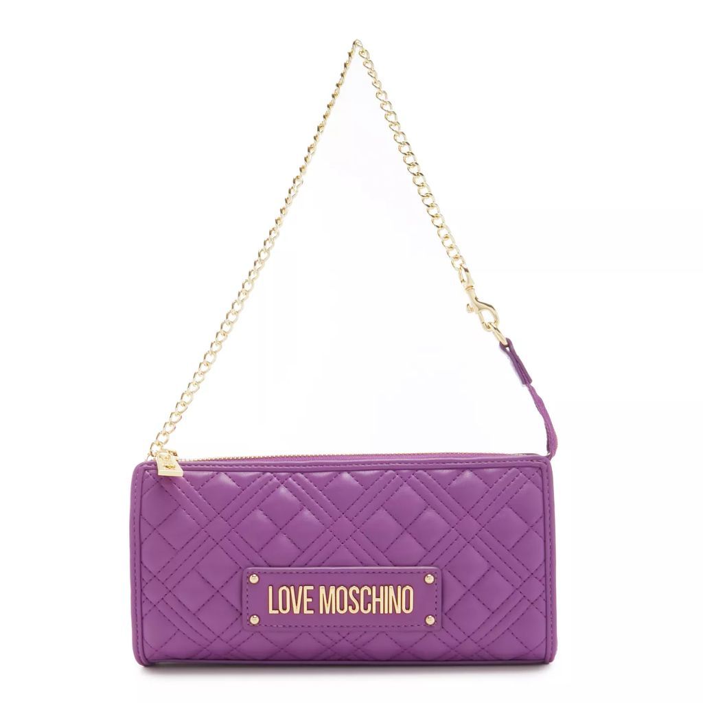 Crossbody Bags - Love Moschino Quilted Bag Lila Handtasche JC4011PP - violet - Crossbody Bags for ladies