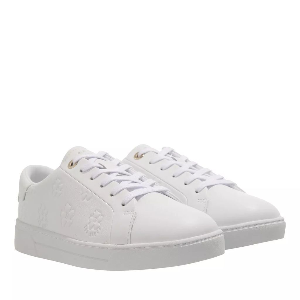 Sneakers - Taliy Magnolia Flower Cupsole Trainer - white - Sneakers for ladies