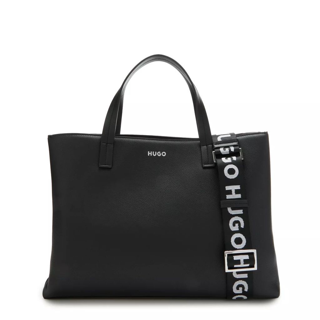 Tote Bags - Hugo Boss Bel Schwarze Handtasche 50490150-001 - black - Tote Bags for ladies