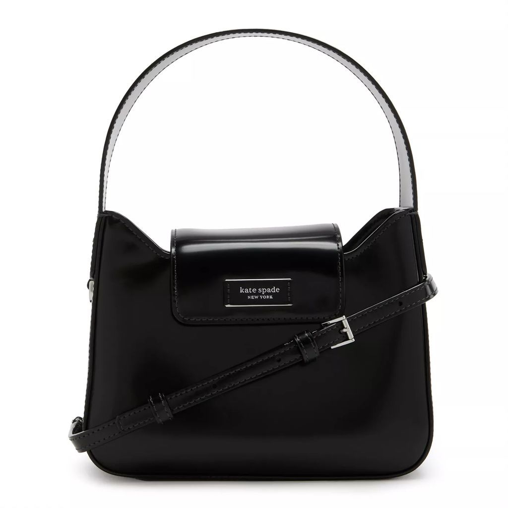 Crossbody Bags - Kate Spade New York Schwarze Leder Handtasche K881 - black - Crossbody Bags for ladies