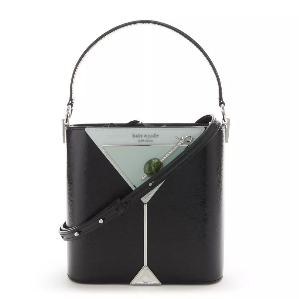 Crossbody Bags - Kate Spade New York Shaken Not Stirred Martini Sch - black - Crossbody Bags for ladies