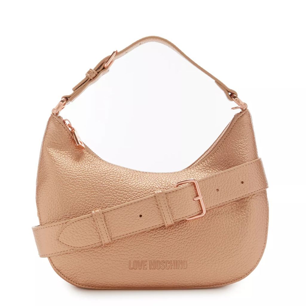 Crossbody Bags - Love Moschino Laminato Beige Handtasche JC4018PP1I - beige - Crossbody Bags for ladies