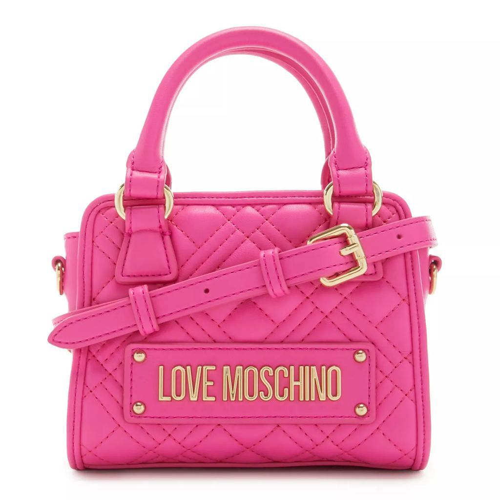 Crossbody Bags - Love Moschino Quilted Bag Rosa Handtasche JC4016PP - rose - Crossbody Bags for ladies