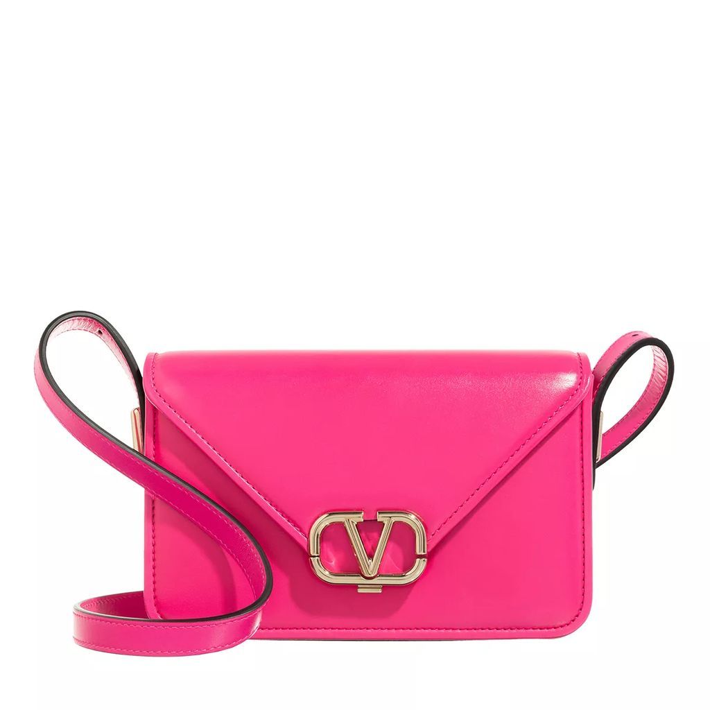 Crossbody Bags - Small Shoulder Bag in Cuvertform - pink - Crossbody Bags for ladies