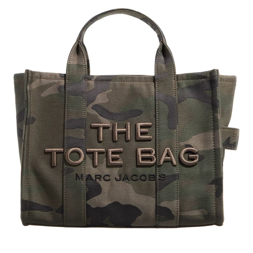 Tote Bags - The Medium Camo Jacquard Tote Bag - brown - Tote Bags for ladies