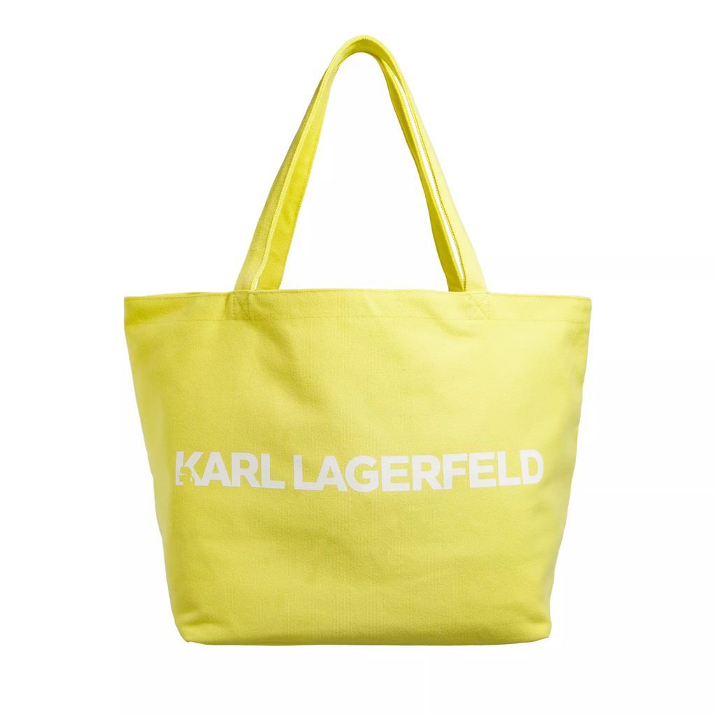 Shopping Bags - K/Essential Logo Shopper - yellow - Shopping Bags for ladies