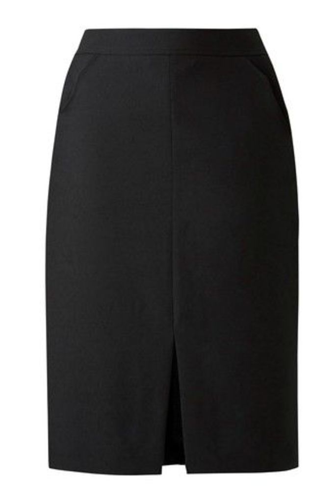 Womens Simply Be Essential Workwear Pencil Skirt -  Black