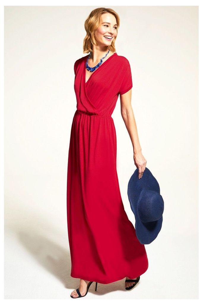 Womens HotSquash Red Maxi Dress -  Red