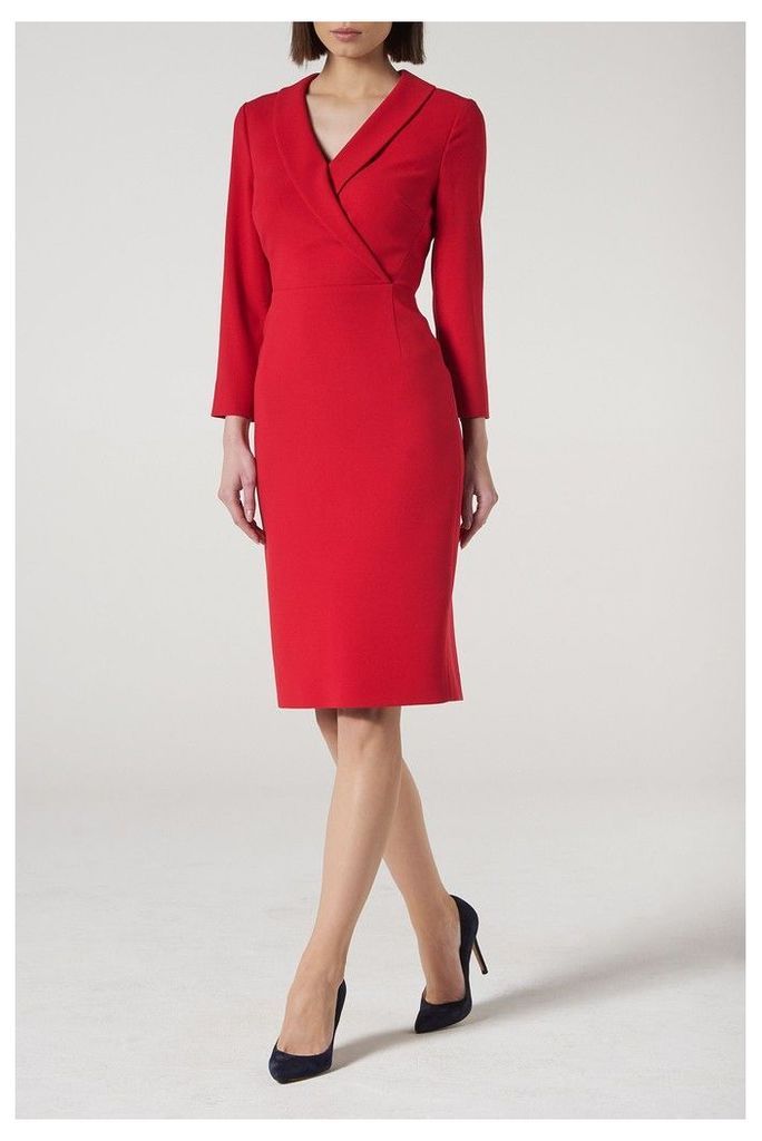 Womens L.K.Bennett Red Effie Dress -  Red