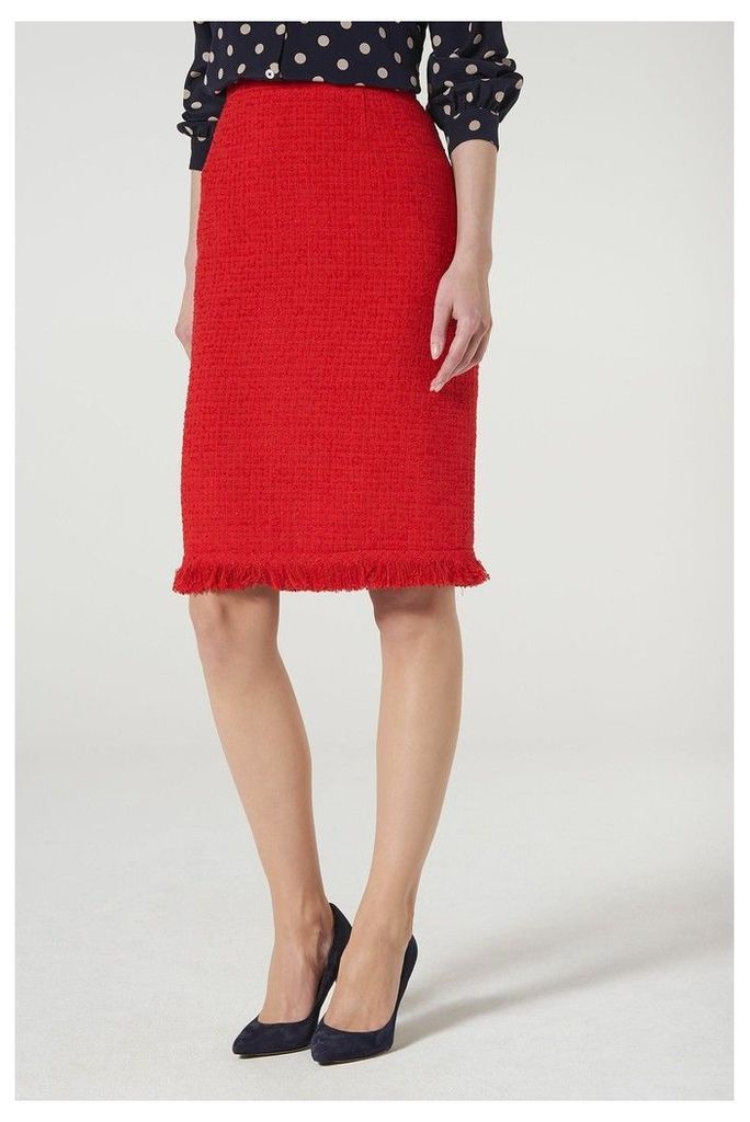 Womens L.K.Bennett Red Myia Skirt -  Red
