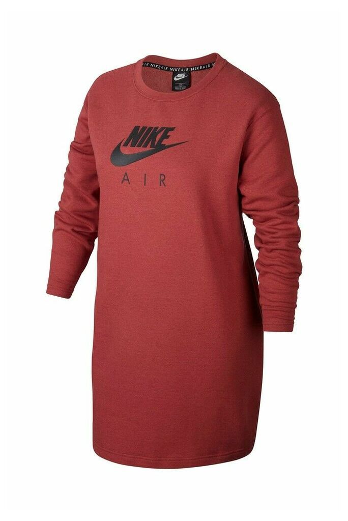 Womens Nike Curve Air Crew Dress -  Pink