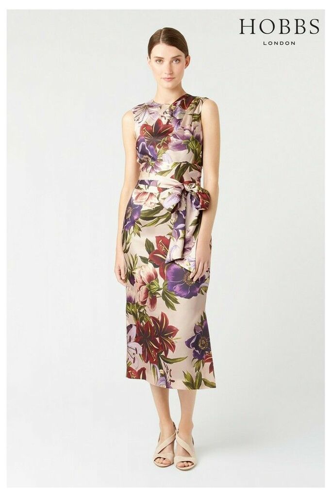 Womens Hobbs Pink Thao Floral Dress -  Pink