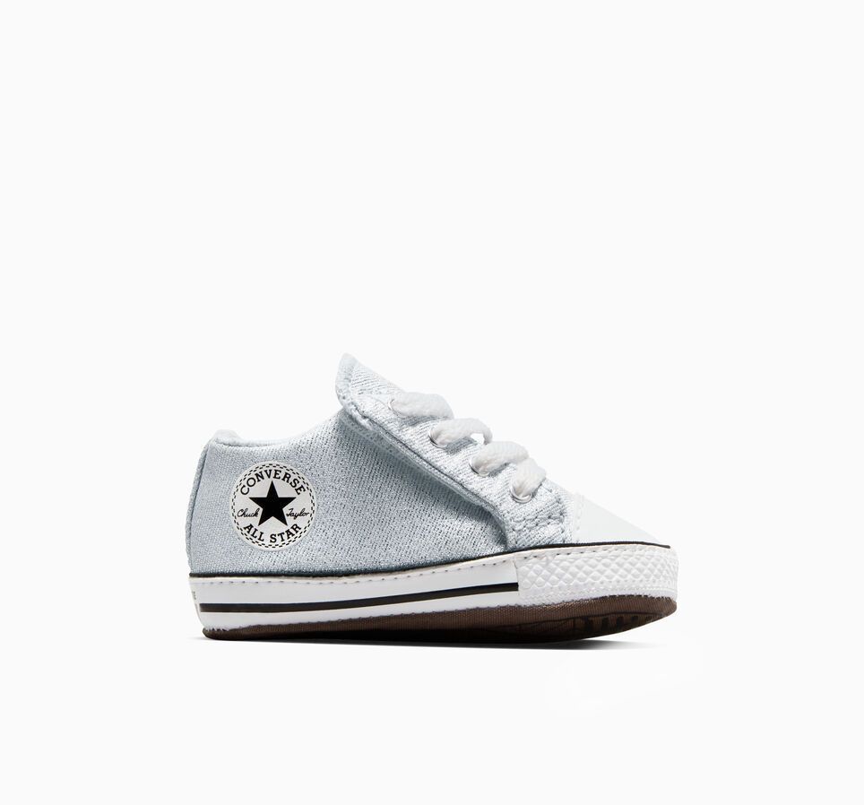 Chuck Taylor All Star Cribster Easy-On Sparkle Party - White - 2