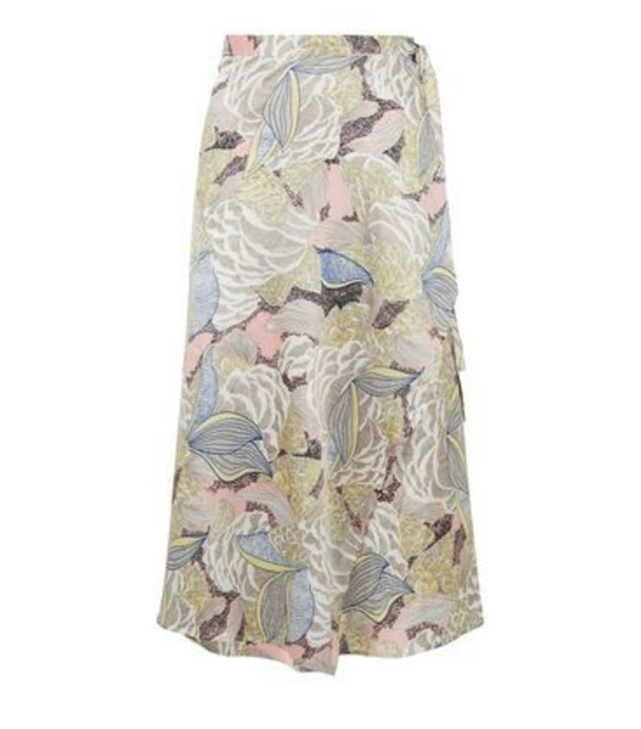 Urban Bliss Multicoloured Paisley Wrap Skirt New Look