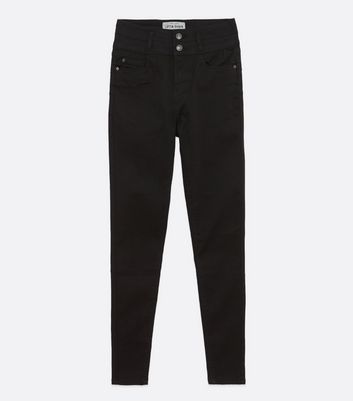 Black 'Lift & Shape' High Waist Yazmin Skinny Jeans New Look