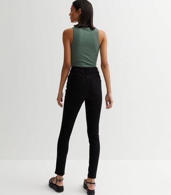 Stay Black Lift & Shape Jenna Skinny Jeans New Look