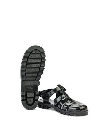 Black Jelly Sandals New Look