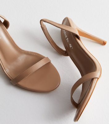 Minimal Strap Heel Sandals New Look