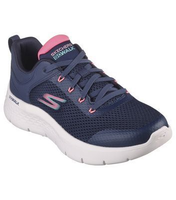 Navy Go Walk Flex Caley Trainers New Look