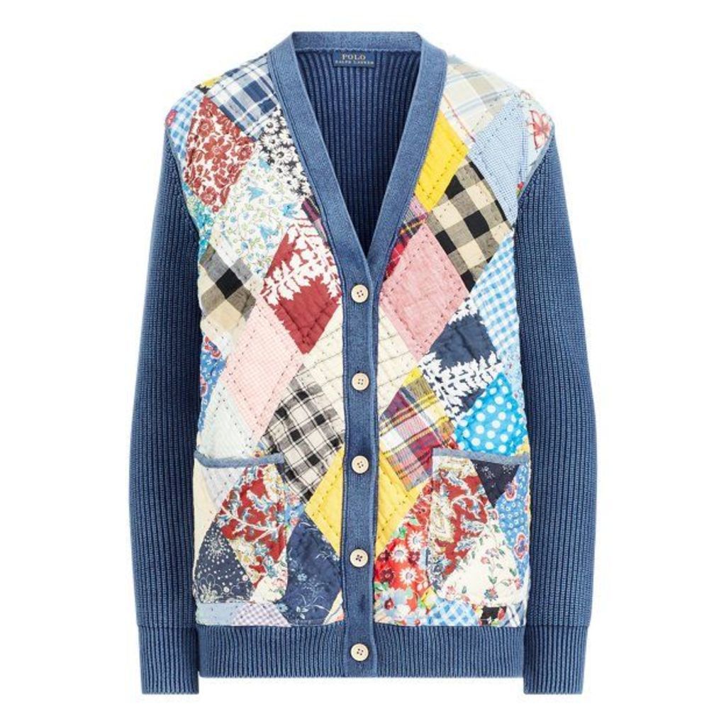 Quilted Patchwork Cardigan
