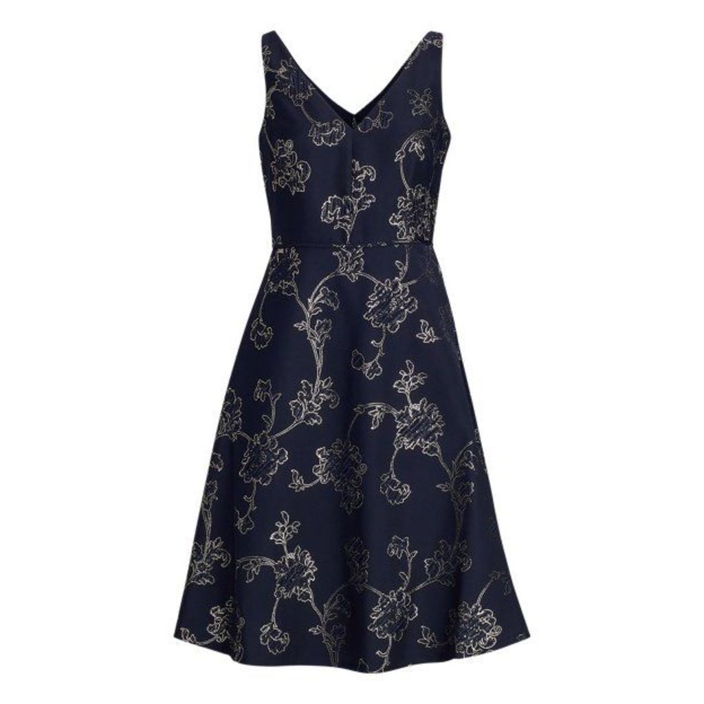 Floral-Print Sleeveless Dress