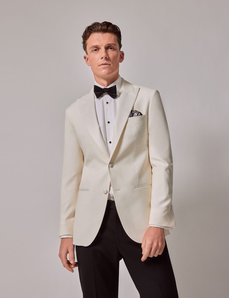 White Tuxedo Jacket - 1913 Collection