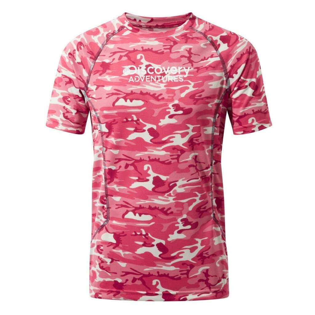 Discovery Adventures Short Sleeved T-Shirt Electric Pink