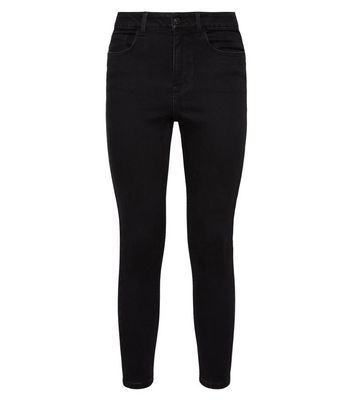 Petite Black Lift & Shape Jenna Skinny Jeans New Look