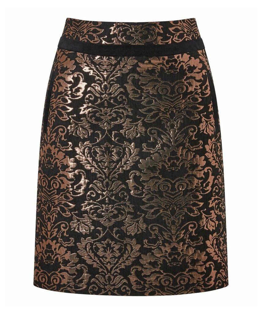 Elegant Jacquard Skirt