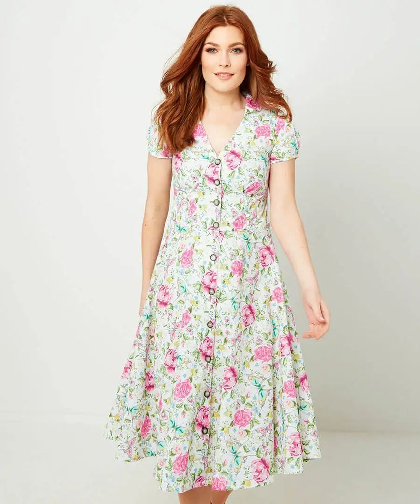 Floral Butterfly Dress